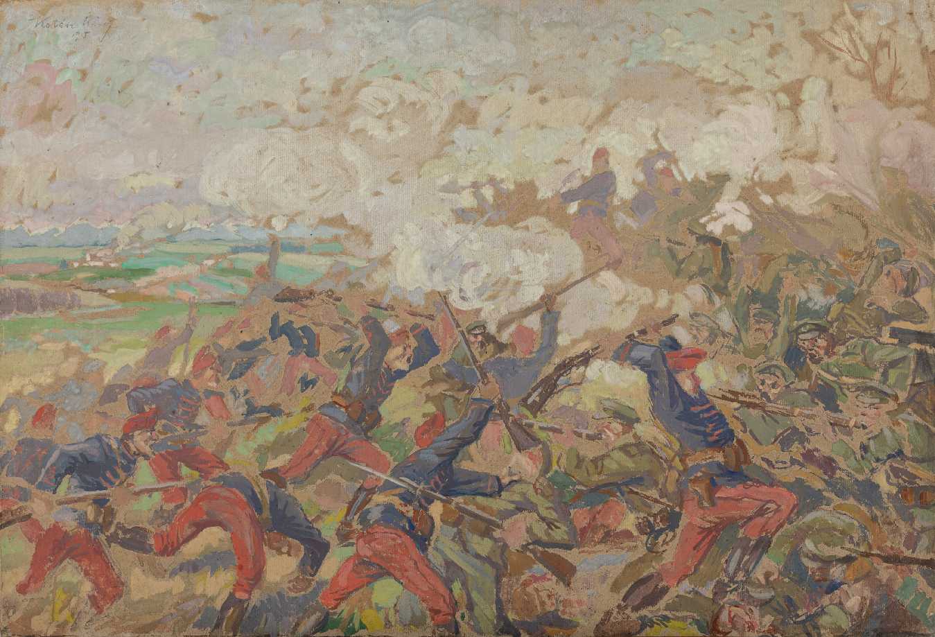 Csatajelenet – I. világháború